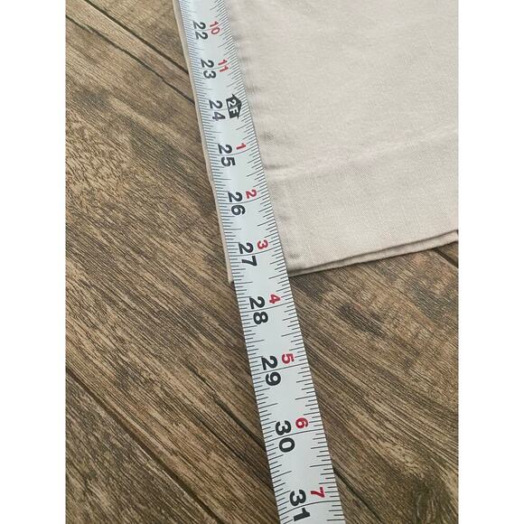 J. Peterman Company Women's White High Rise Wide Leg Pants Size 12 - Picture 2 of 6